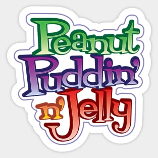 Peanut Puddin' n' Jelly Sticker